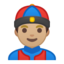 帽子上的Android, Google表情符号