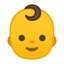 baby Emoji on Android, Google