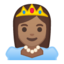 princess Emoji on Android, Google