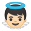 baby Emoji on Android, Google