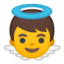 Emoji de bebé en Android, Google