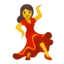 Emoji de flamenco en Android, Google