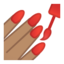 writing hand Emoji on Android, Google