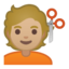 剪头上的Android, Google表情符号