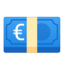 Emoji de billete en Android, Google