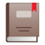 closed book Emoji on Android, Google