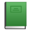 green book Emoji on Android, Google