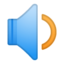 扬声器上的Android, Google表情符号