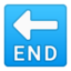 END arrow Emoji on Android, Google