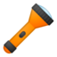 flashlight Emoji on Android, Google