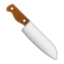 Emoji de cuchillo de cocina en Android, Google