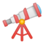 Emoji de telescopio en Android, Google