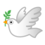 dove Emoji on Android, Google