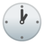 one o’clock Emoji on Android, Google