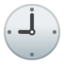 nine o’clock Emoji on Android, Google