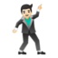 man Emoji on Android, Google