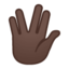 vulcan salute Emoji on Android, Google