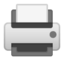 printer Emoji on Android, Google