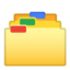 card index dividers Emoji on Android, Google