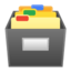 card file box Emoji on Android, Google