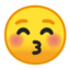 smiling face Emoji on Android, Google