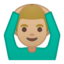 man gesturing OK Emoji on Android, Google