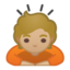 woman raising hand Emoji on Android, Google