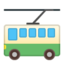 tram Emoji on Android, Google