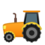 tractor Emoji on Android, Google