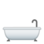 bathtub Emoji on Android, Google