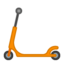 kick scooter Emoji on Android, Google