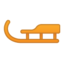 sled Emoji on Android, Google