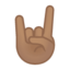 sign of the horns Emoji on Android, Google