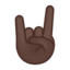 sign of the horns Emoji on Android, Google