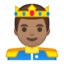 prince Emoji on Android, Google