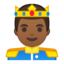 prince Emoji on Android, Google