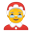 Mrs. Claus Emoji on Android, Google