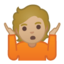 woman facepalming Emoji on Android, Google