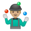 上的Android, Google表情符号