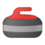 curling stone Emoji on Android, Google