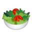 green salad Emoji on Android, Google