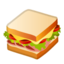 Emoji de sándwich en Android, Google