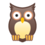 Emoji de búho en Android, Google