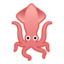 squid Emoji on Android, Google