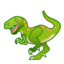 T-Rex Emoji on Android, Google