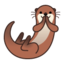 Emoji de nutria en Android, Google