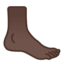 foot Emoji on Android, Google