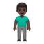 man standing Emoji on Android, Google