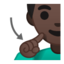 deaf man Emoji on Android, Google