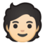 Emoji de persona en Android, Google